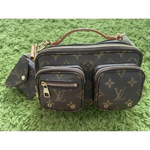 Louis Vuitton Utility Crossbody Monogram Bag M80446